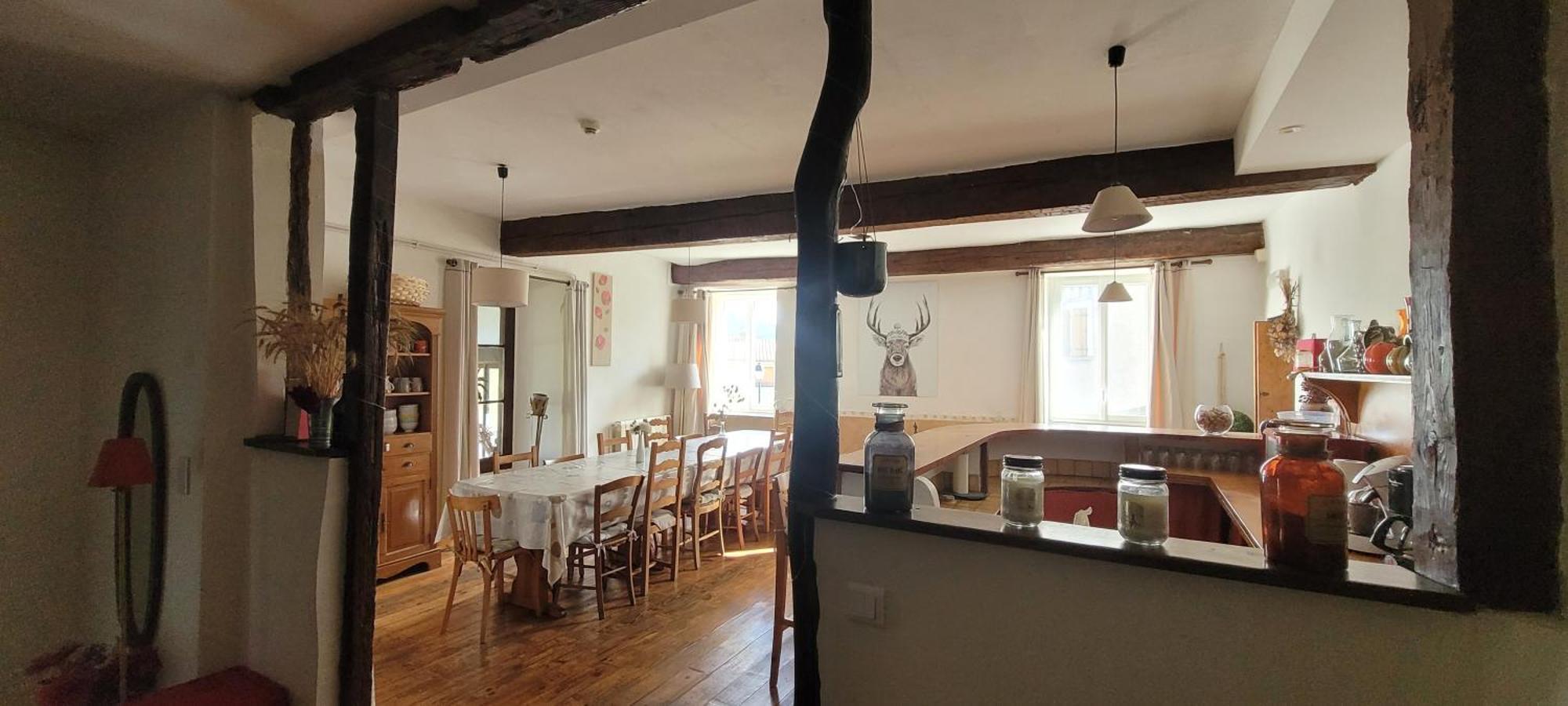 Grande maison de montagne rénovée, du charme Rodome Extérieur photo